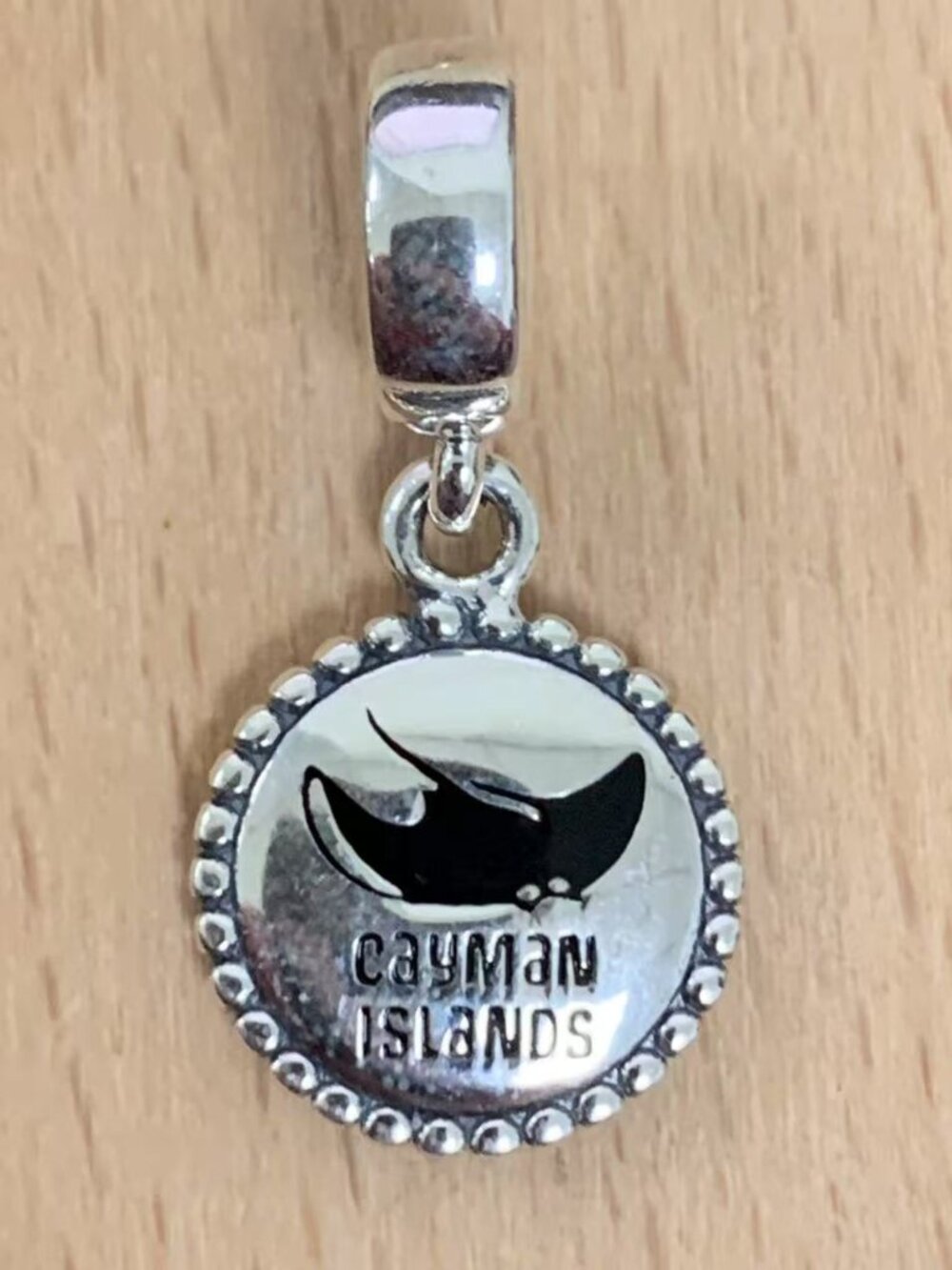 Pandora Cayman Islands Stingray Exclusive Charm, S925 Silver Jewelry Bracelets